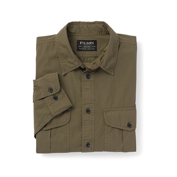 FILSON WASHED FEATHER CLOTH SHIRT / ウォッシュド フェザー