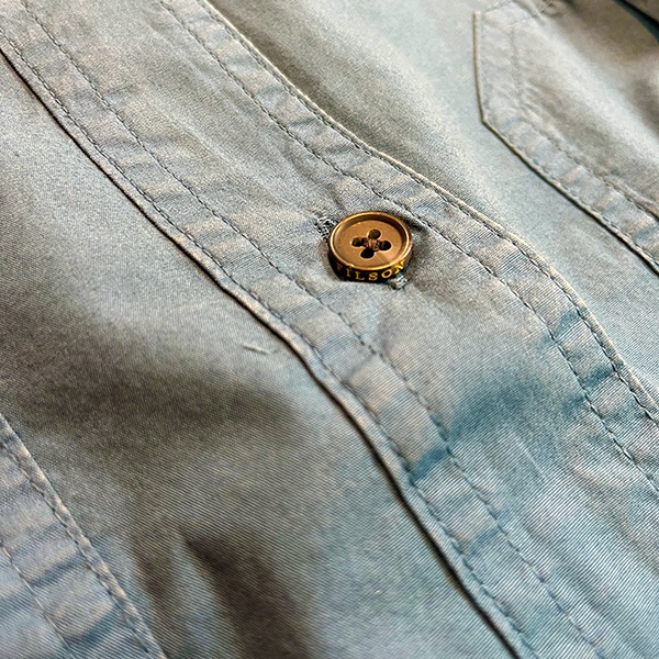 FILSON WASHED FEATHER CLOTH SHIRT / �����å���� �ե����������� �����