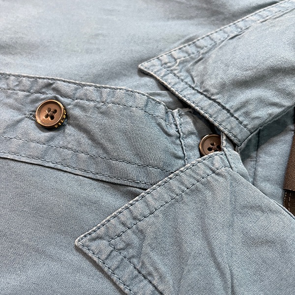 FILSON WASHED FEATHER CLOTH SHIRT / �����å���� �ե����������� �����