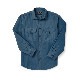 FILSON WASHED FEATHER CLOTH SHIRT / �����å���� �ե����������� �����
