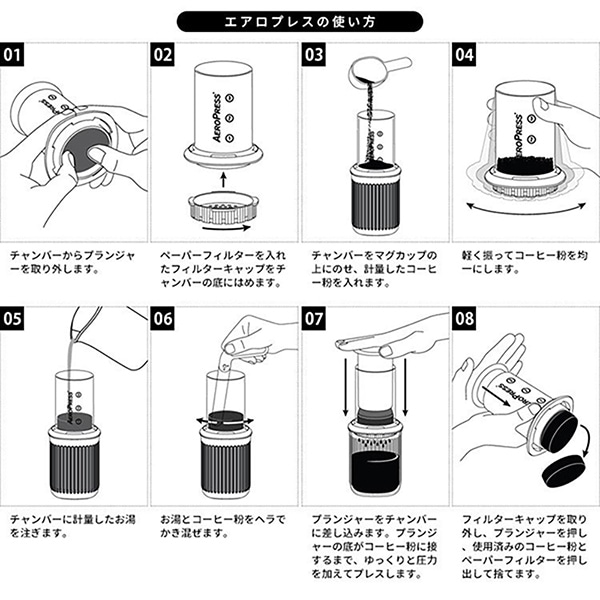 エアロプレスGO（コーヒーメーカー）専用ペーパー（350枚入）