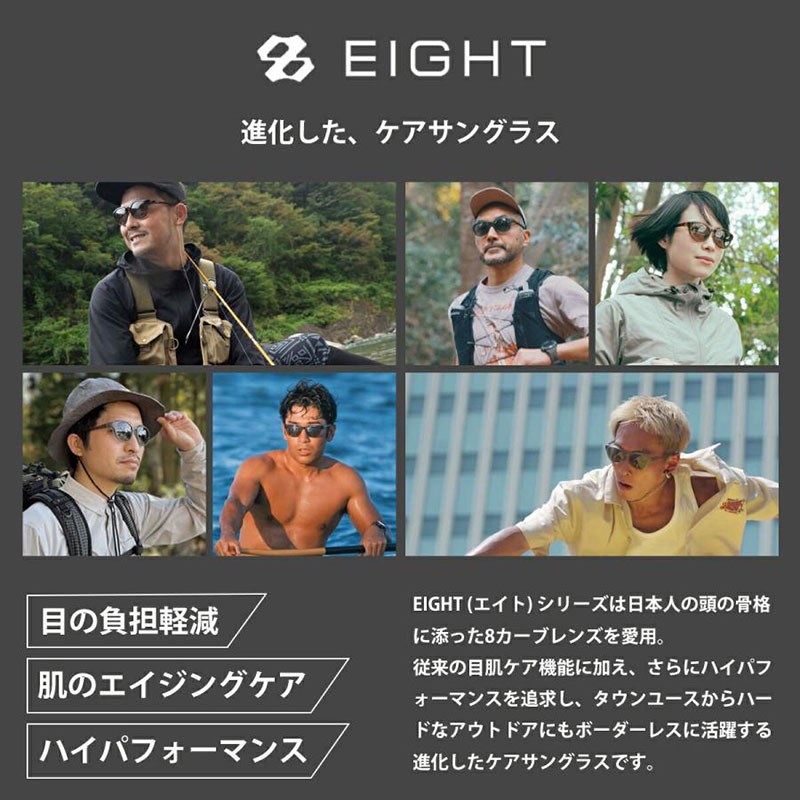 ソライズ SORAIZ EIGHTシリーズ（偏光サングラス）