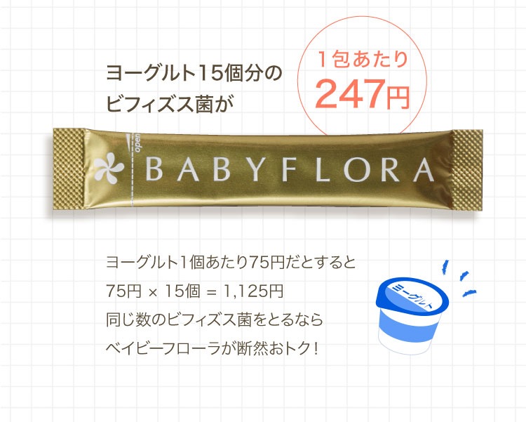 ����20��OFF����3�����1�٤��Ϥ��������ۥ٥��ӡ��ե������BABYFLORA��