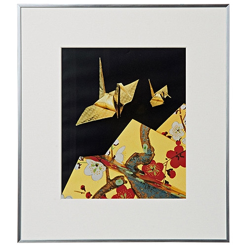 ガラス画と額縁 色紙額 4800 普通色紙サイズ（272×242mm） 前面ガラス仕様 大額 - 額縁