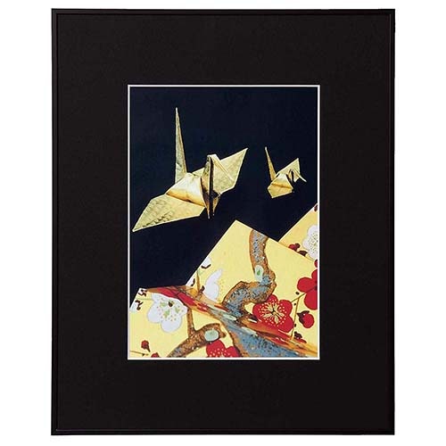 【即配】 A4 ブラック ガラス入り AGR-A4-BK 画廊 ケンコー KENKO 【送料無料】アート額縁、展示会、個展、写真展  画像