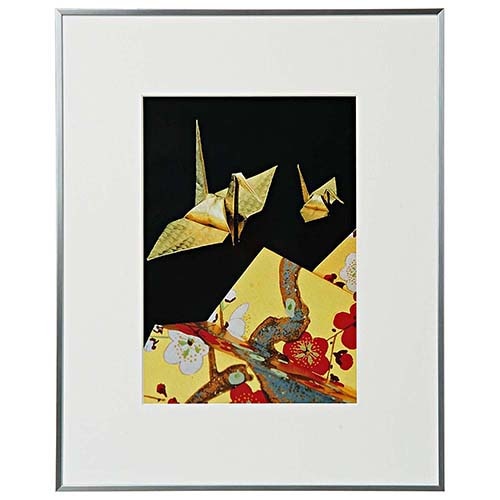 【即配】 A4 シルバー ガラス入り AGR-A4-SV 画廊 ケンコー KENKO 【送料無料】アート額縁、展示会、個展、写真展  画像