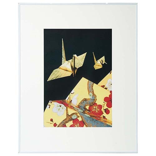 【即配】 A3 ホワイト ガラス入り AGR-A3-WH 画廊 ケンコー KENKO 【送料無料】アート額縁、展示会、個展、写真展  画像