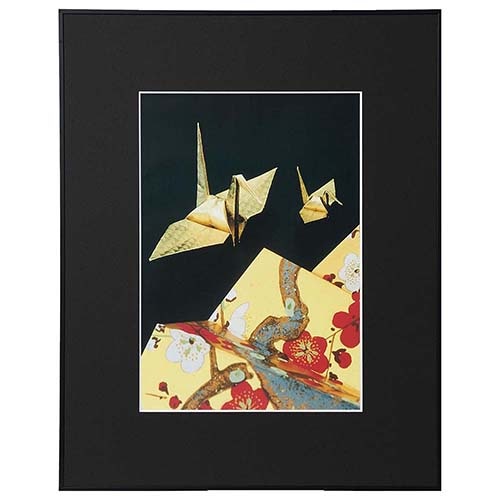 【即配】 A3 ブラック ガラス入り AGR-A3-BK 画廊 ケンコー KENKO 【送料無料】アート額縁、展示会、個展、写真展  画像
