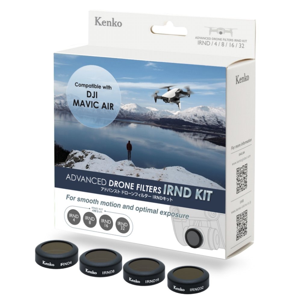 【即配】 アドバンスト ドローンフィルターIRNDキット FOR DJI MAVIC AIR ケンコー KENKO  【送料無料】ドローン用IRNDフィルター 画像