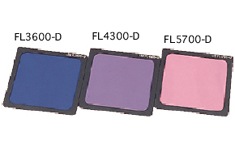 【即配】 100X100mm角 ポリエステルフィルターセット P-6 蛍光灯用D（デーライト） セット LEE リー 取り扱いに便利なプラスチックマウント入り【ネコポス便送料無料】 画像
