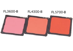【即配】 100X100mm角 ポリエステルフィルターセット P-7 蛍光灯用T（タングステン） セット LEE リー 取り扱いに便利なプラスチックマウント入り【ネコポス便送料無料】 画像