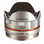 【取寄】 7.5mm/F3.5 FISH-EYE マイクロフォーサーズ用 シルバー SAMYANG サムヤン【送料無料】