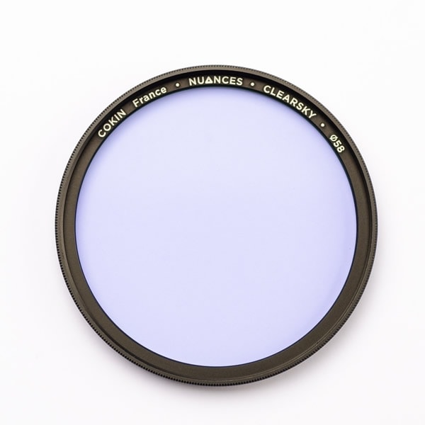 【即配】(KT)COKIN (コッキン) 58mm NUANCES (ニュアンス) CLEARSKY (クリアスカイ) 丸型【ネコポス便送料無料】撥水・撥油【処分特価】【アウトレット】 画像