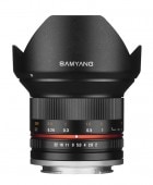 【アウトレット(新古品)】 SAMYANG サムヤン 12mm F2 NCS CS キヤノン M用 ブラック BK Canon M用【送料無料】【店舗保証】【キャンペーン対象外】