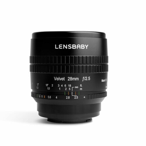 【取寄】 Velvet(ベルベット) 28 ニコンZマウント LENSBABY レンズベビー ワイドアングルのソフトフォーカスレンズ 【送料無料】 画像