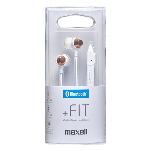 【取寄】 Bluetooth対応ワイヤレスカナル型ヘッドホン MXH-BTC110WH　ホワイト  maxell マクセル【キャンセル不可】 画像