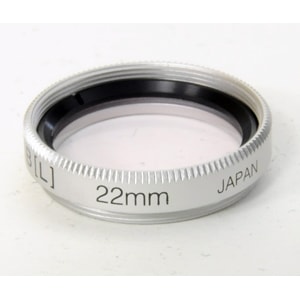 【取寄】22mm(L) MCプロテクター 白枠 ライカ用  特注 フィルター ケンコー KENKO【ネコポス便送料無料】【キャンセル不可】 画像