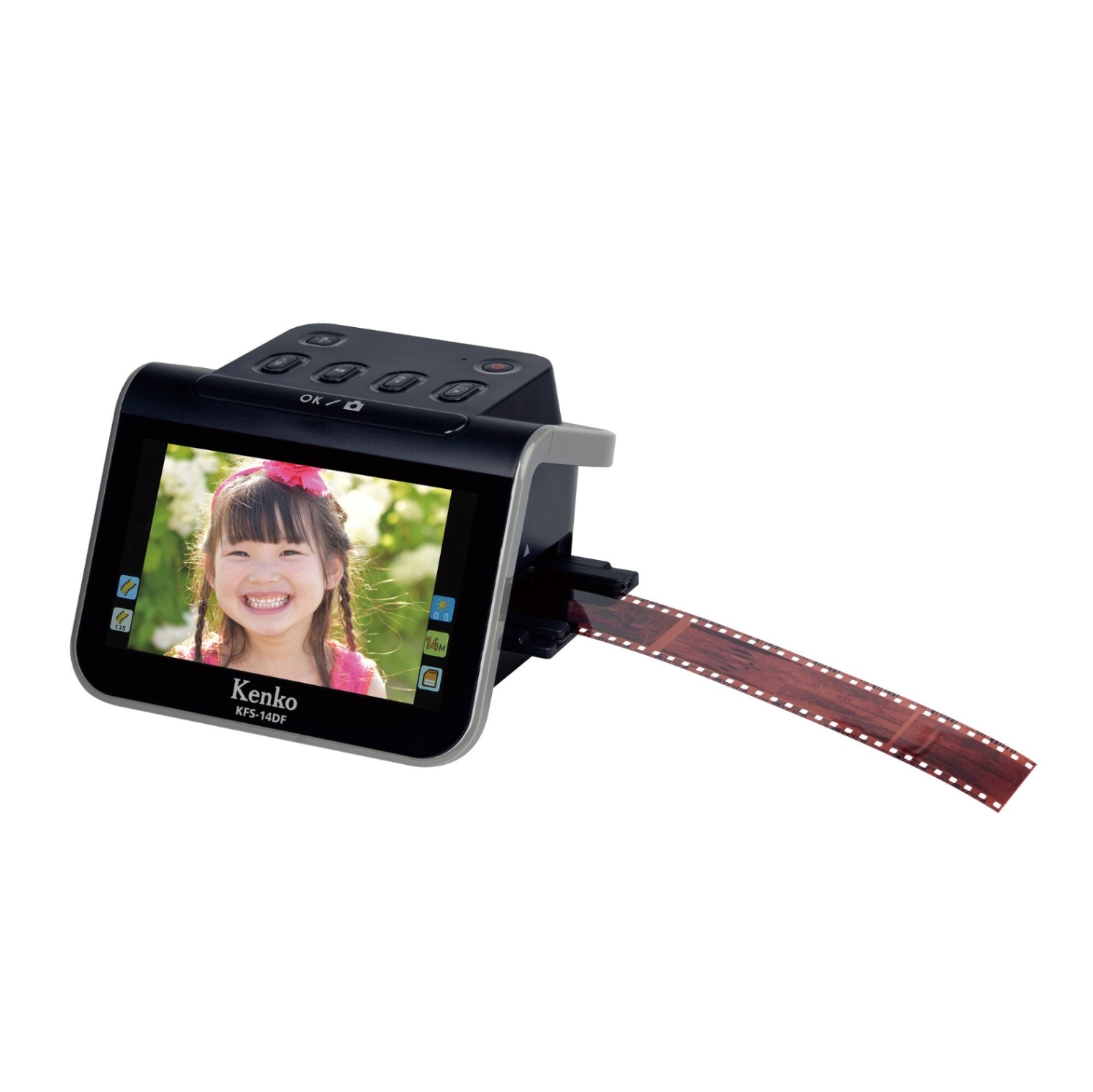 【アウトレット(新古品)】(KT) 5インチ液晶フィルムスキャナー KFS-14DF ケンコートキナー KENKO TOKINA【送料無料】【店舗保証3カ月】【店舗保証3カ月】 画像