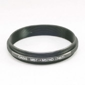 （取寄） M57→M57AD 全長12mm 光路長:4mm 7457 BORG ボーグ 望遠レンズ 天体望遠鏡 【送料無料】【キャンセル不可】