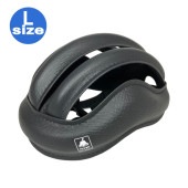 【即配】ブリムレスカスク クイックバックル Lサイズ ブラック　自転車用ヘッドギア　lovell ラベル 【送料無料】
