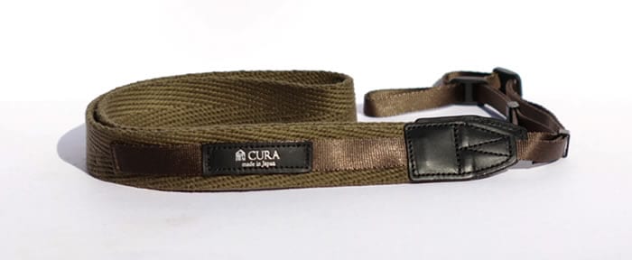 【取寄】 蔵 CURA (クラ) CHS-200KK ヘリンボーンコンビストラップ カーキ 【送料無料】【キャンセル不可】 画像