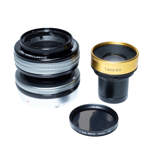 【取寄】 コンポーザープロII + Twist 60 & NDフィルター ソニーEマウント LENSBABY レンズベビー【送料無料】【キャンセル不可】 画像