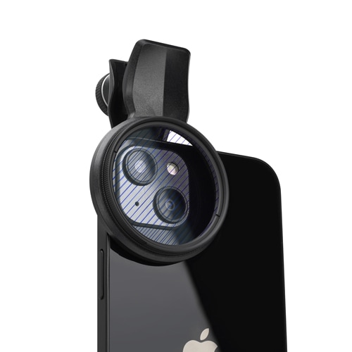 【即配】 EXAPRO フィルタークリップ＋アナモフレアフィルターブルー EXP-FCAF-03BL スマートフォン用フィルタークリップ EXAPRO エグザプロ　ケンコートキナー KENKO TOKINA  【送料無料】 画像