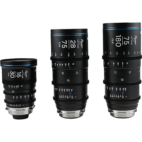 【取寄】 (SJ) Ranger FF 3-Lens Bundle (16-30mm, 28-75mm, 75-180mm) PL/EF   LAOWA ラオワ 交換レンズ【送料無料】【キャンセル不可】 画像