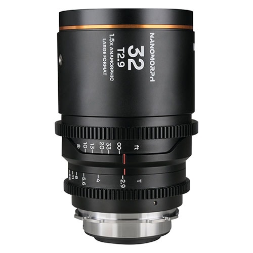 【取寄】 (SJ) Nanomorph 32mm T2.9 1.5X LF Amber PL/EF LAOWA ラオワ 【送料無料】Nanomorph LFシリーズ【キャンセル不可】 画像