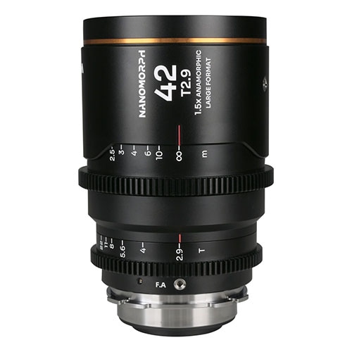 【取寄】 (SJ) Nanomorph 42mm T2.9 1.5X LF Amber PL/EF LAOWA ラオワ 【送料無料】Nanomorph LFシリーズ【キャンセル不可】 画像