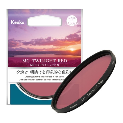 【即配】72mm  MC トワイライトレッド N　色彩強調フィルター ケンコー KENKO 【ネコポス便送料無料】 画像