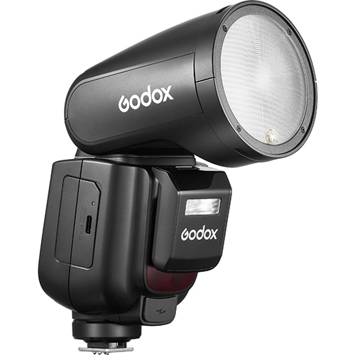 【取寄】 (KP) V1 Pro O OM/オリンパス・パナソニック用 TTLラウンドヘッドフラッシュ Godox (ゴドックス) 【送料無料】 画像