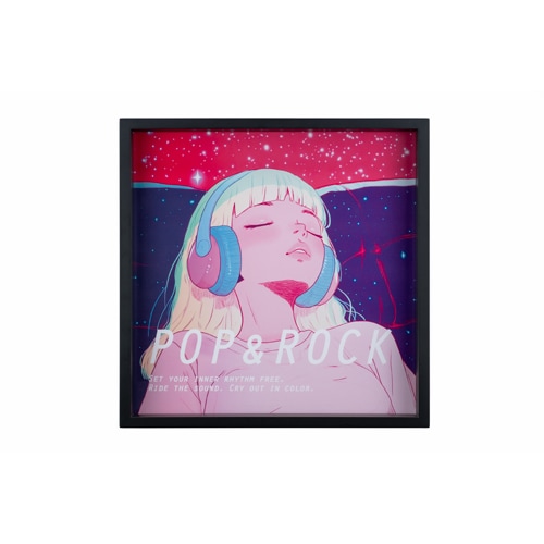 【9/18発売予定】【即配】レコードジャケット用ダブルフェイスフレーム ブラック PS-LPDF-BK ケンコー KENKO 推し活 インテリア【送料無料】 画像