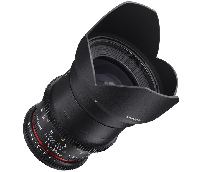 取寄】 シネマレンズ 35mm T1.5 VDSLR AS UMC II ニコンF用 SAMYANG 