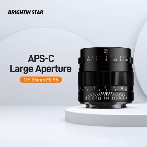 BRIGHTIN STAR 35mm F0.95 フジXマウント 10%OFFクーポン対象】【即配】(KT) Brightin Star 35mm F0.95