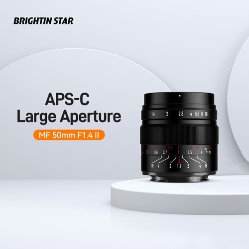 即配】(KT) Brightin Star 50mm F1.4 マイクロフォーサーズマウント
