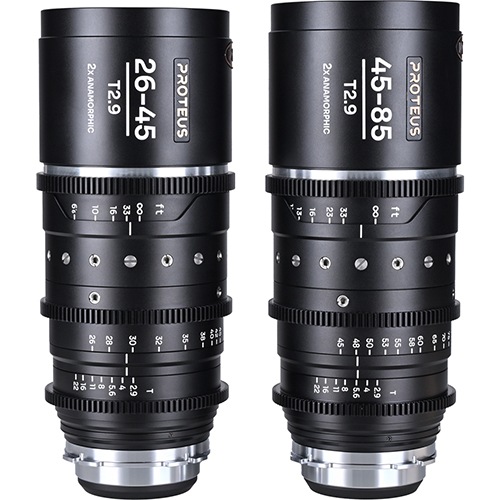 取寄】 (SJ) Proteus Zoom 2X Anamorphic 2-Lens Bundle (26-45mm, 45