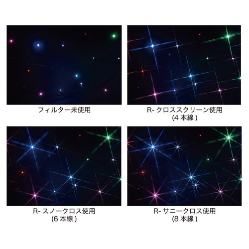 即配】(KT) 62mm PRO1D R-クロススクリーン(W) N ケンコー KENKO