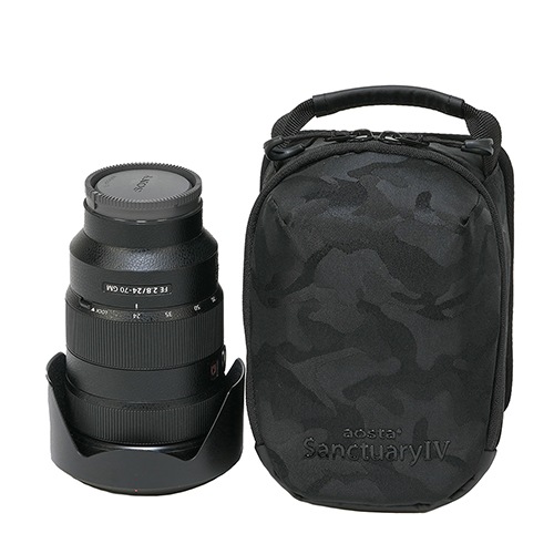 即配】aosta アオスタ サンクチュアリIV レンズバッグ Mサイズ