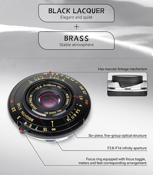 新品 Brightin Star 28mm F2.8 ライカMマウント レンズ Amazon.com : Brightin Star 28mm F2.8 Full Frame Manual Focus