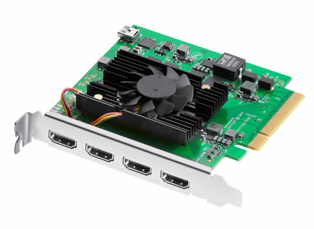 DeckLink Mini Recorder 4Kです。確認のみです。 DeckLink Mini Recorder 4K ブラックマジック DeckLink – 仕様