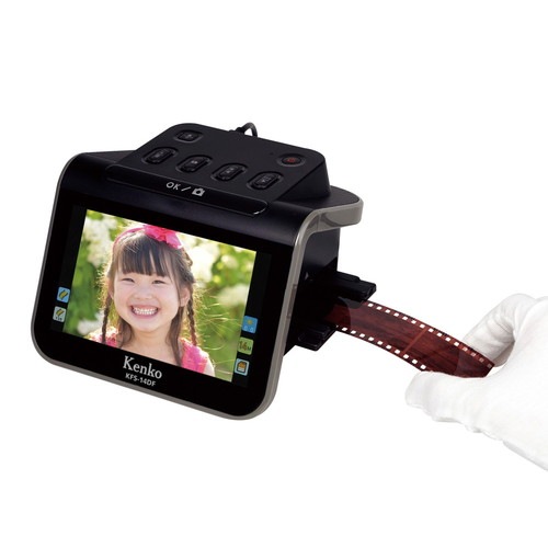 値下げ！Kenko KFS-14DF フィルムスキャナー　 新品・未使用品 新品)Kenko (ケンコー) 5インチ液晶フィルムスキャナー KFS-14DF
