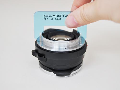 コンタックス用　テッサー28mm　f8　ライカMマウントアダプター付属 コンタックス用 テッサー28mm f8 ライカMマウントアダプター付属