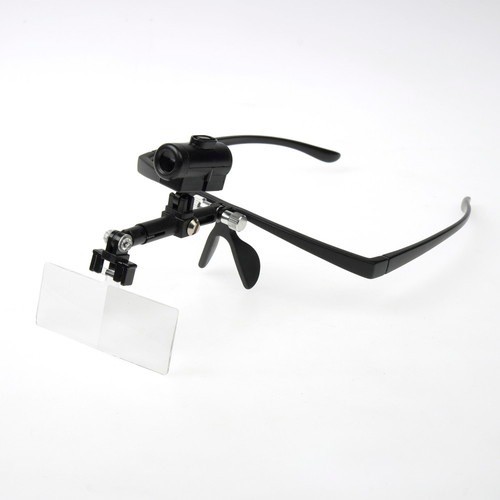 即配】 メガネ型拡大鏡LEDライト付き KTL-304 ケンコー KENKO【送料