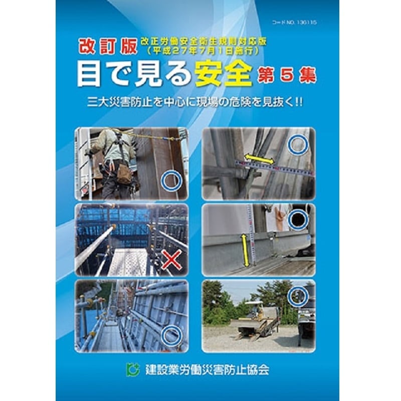改訂版 目で見る安全 第5集 | 図書 | 建災防 図書・用品販売サイト