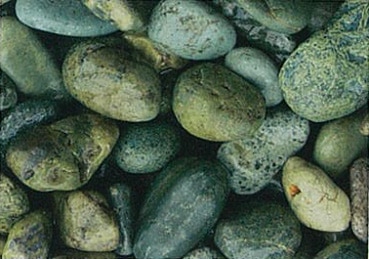 和風本玉石 青玉石 3分(10mm～14mm)(20kg) プロ向けの厳選された玉石