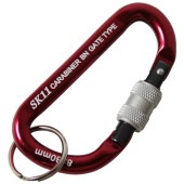 藤原産業 SK11 ロックカラビナ BN SAC-880BNレッド|ツールフック|収納用品