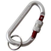 藤原産業 SK11 ロックカラビナ BN SAC-880BNシルバー|ツールフック|収納用品