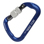 藤原産業 SK11 ロックアルミカラビナ HG SAC-HGNブルー|ツールフック|収納用品