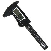 藤原産業 E-Value デジタルノギスカーボンFミニ EDV-75|測定具|大工道具